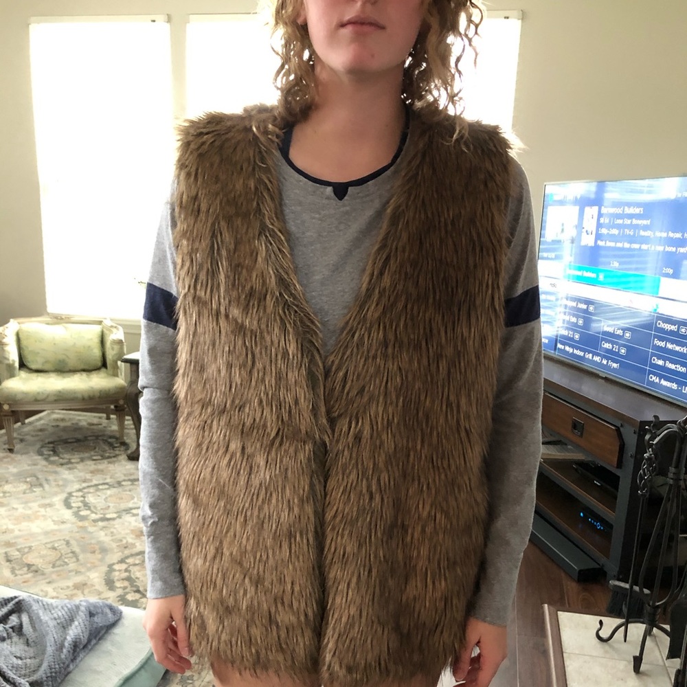 Faux Fur Vest